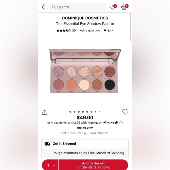 Dominique Essential Palette - Picture 3 of 3